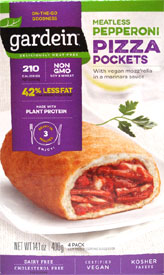 Gardein Meatless Pepperoni Pizza Pockets