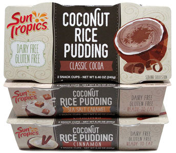 Sun Tropics Coconut Rice Pudding Snack Cups